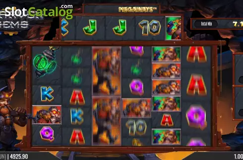 Οθόνη7. Dwarven Gems Megaways Κουλοχέρης