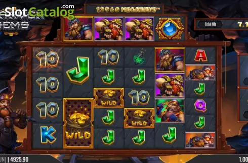 Οθόνη8. Dwarven Gems Megaways Κουλοχέρης