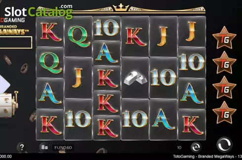 Οθόνη3. TotoGaming Branded Megaways Κουλοχέρης
