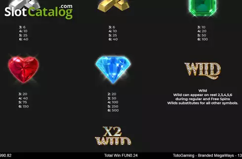 Οθόνη7. TotoGaming Branded Megaways Κουλοχέρης