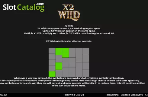 Οθόνη8. TotoGaming Branded Megaways Κουλοχέρης