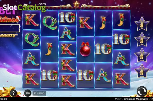 Οθόνη3. Vbet Christmas Megaways Κουλοχέρης