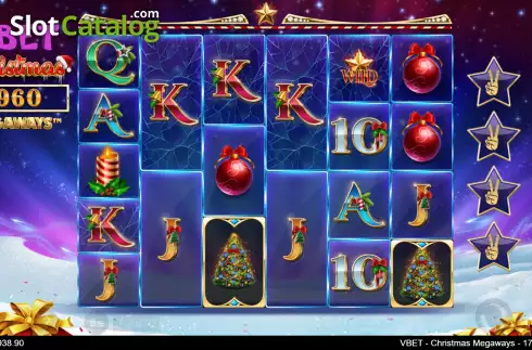 Οθόνη4. Vbet Christmas Megaways Κουλοχέρης
