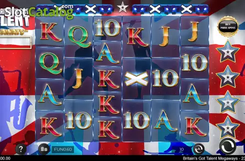Οθόνη3. Britain’s Got Talent Megaways Κουλοχέρης 