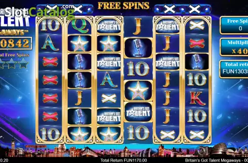 Οθόνη8. Britain’s Got Talent Megaways Κουλοχέρης 
