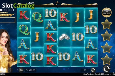 Οθόνη2. StarCasino Branded Megaways Κουλοχέρης