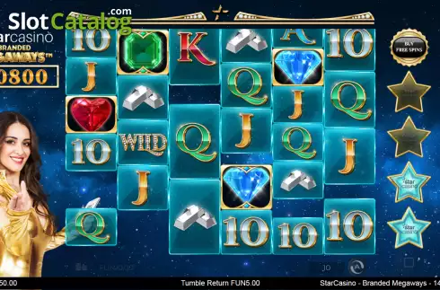 Οθόνη3. StarCasino Branded Megaways Κουλοχέρης