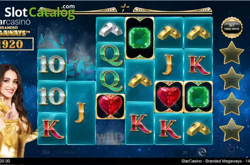 Οθόνη4. StarCasino Branded Megaways Κουλοχέρης
