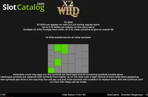 Οθόνη5. StarCasino Branded Megaways Κουλοχέρης
