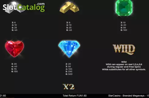 Οθόνη8. StarCasino Branded Megaways Κουλοχέρης
