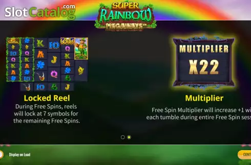 Οθόνη3. Super Rainbow Megaways Κουλοχέρης