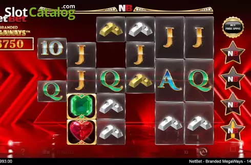 Οθόνη4. NetBet Branded Megaways Κουλοχέρης 