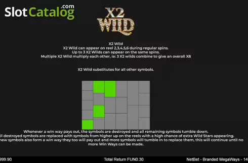 Οθόνη6. NetBet Branded Megaways Κουλοχέρης 