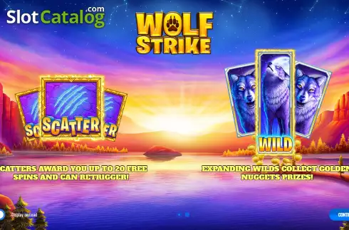 Οθόνη2. Wolf Strike Κουλοχέρης