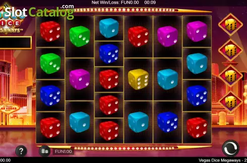 Οθόνη3. Vegas Dice Megaways Κουλοχέρης