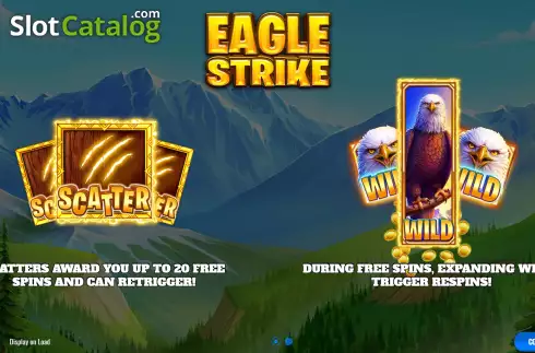 Οθόνη2. Eagle Strike Hold and Win Κουλοχέρης 