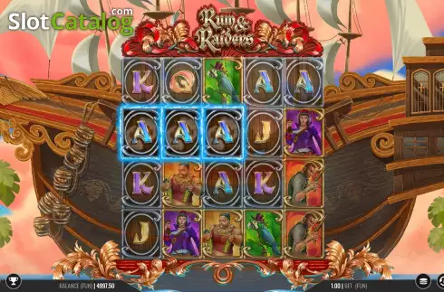 Οθόνη4. Rum and Raiders Κουλοχέρης