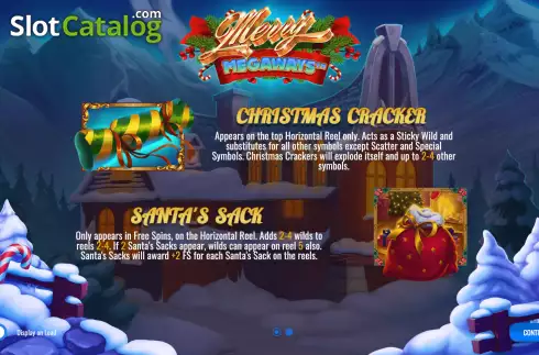 Οθόνη2. Merry Megaways Κουλοχέρης