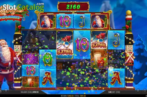 Οθόνη5. Merry Megaways Κουλοχέρης