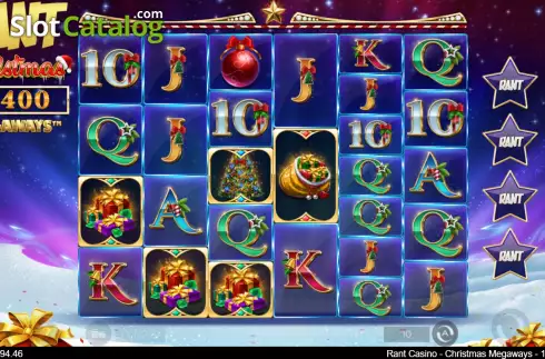 Οθόνη4. RANT Christmas Megaways Κουλοχέρης 