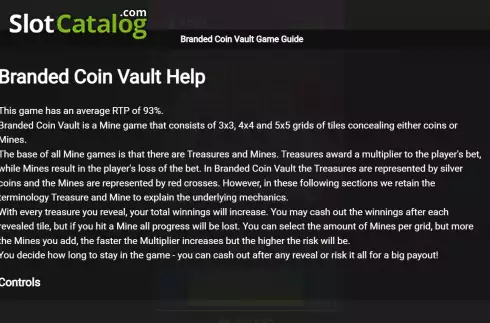 Οθόνη7. Vbet Coin Vault Κουλοχέρης 