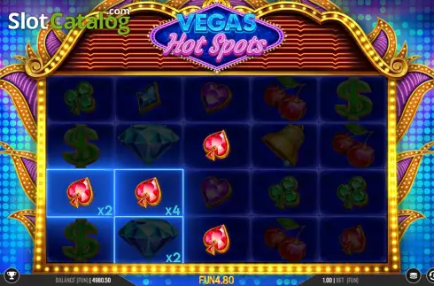 Οθόνη4. Vegas Hot Spots Κουλοχέρης