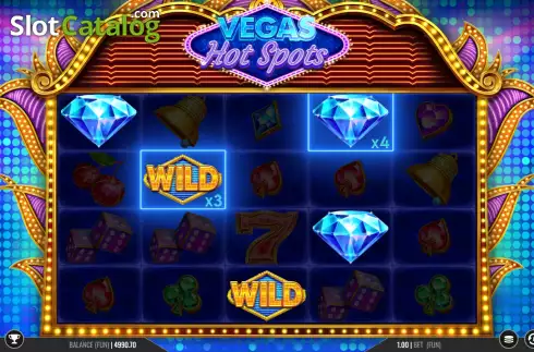 Οθόνη5. Vegas Hot Spots Κουλοχέρης