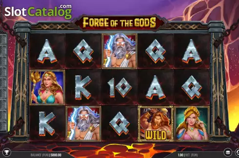 Οθόνη3. Forge of the Gods Κουλοχέρης