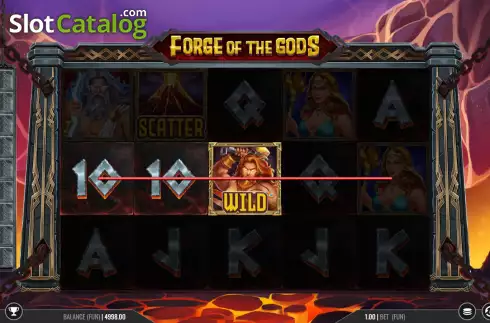 Οθόνη4. Forge of the Gods Κουλοχέρης