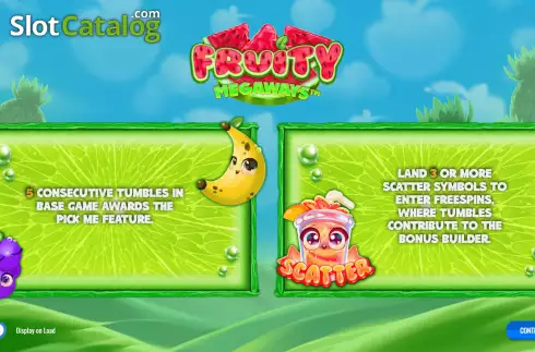 Οθόνη2. Fruity Megaways Κουλοχέρης 