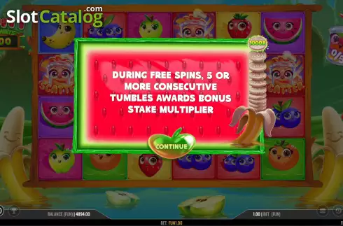 Οθόνη7. Fruity Megaways Κουλοχέρης 