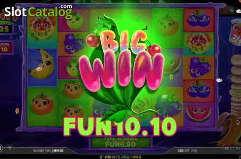 Οθόνη9. Fruity Megaways Κουλοχέρης 