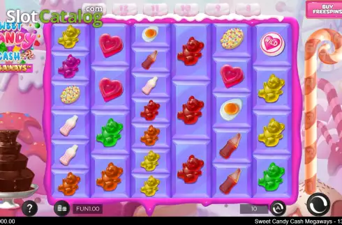 Οθόνη3. Sweet Candy Cash Megaways Κουλοχέρης