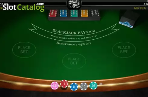 Οθόνη2. Blackjack Classic (Iron Dog) Κουλοχέρης