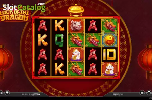 Οθόνη3. Luck of the Dragon Κουλοχέρης 