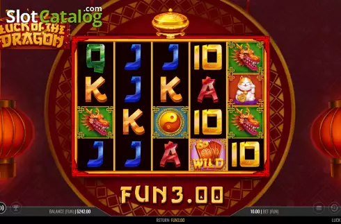 Οθόνη4. Luck of the Dragon Κουλοχέρης 