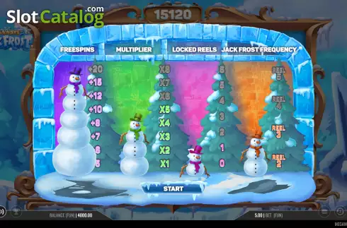 Οθόνη7. Megaways Jack Frost Κουλοχέρης