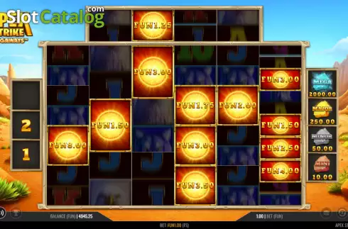 Οθόνη4. Apex Strike Megaways Κουλοχέρης
