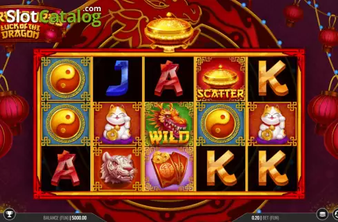 Οθόνη2. 8 Treasures: Luck of the Dragon Κουλοχέρης