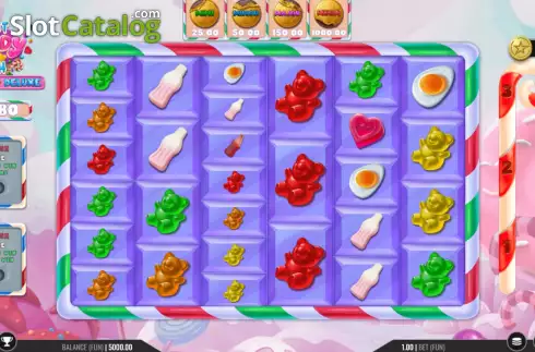 Οθόνη2. Sweet Candy Cash Megaways Deluxe Κουλοχέρης 