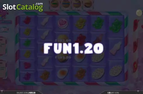Οθόνη3. Sweet Candy Cash Megaways Deluxe Κουλοχέρης 