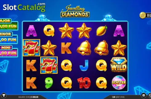 Οθόνη2. Jewelling Diamonds Κουλοχέρης