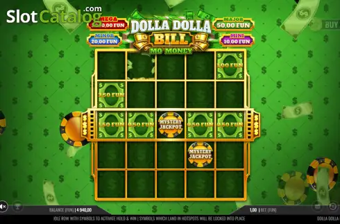 Οθόνη3. Dolla Dolla Bill: Mo’ Money Κουλοχέρης 