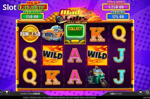Οθόνη2. Mad Cabs Hold & Win Κουλοχέρης