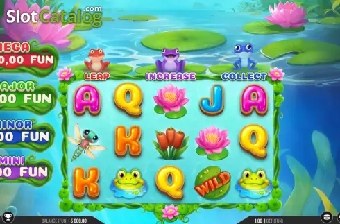Οθόνη2. 3 Mad Frogs Κουλοχέρης