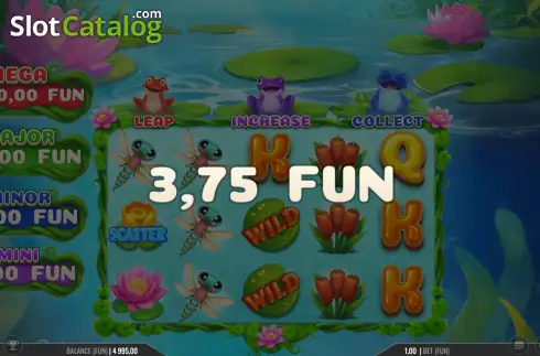 Οθόνη3. 3 Mad Frogs Κουλοχέρης