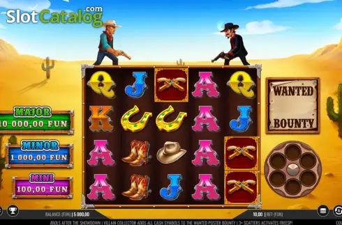 Οθόνη2. Cowboy Showdown Κουλοχέρης