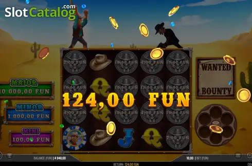 Οθόνη3. Cowboy Showdown Κουλοχέρης
