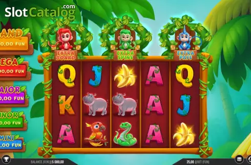 Οθόνη2. 3 Cheeky Chimps Κουλοχέρης