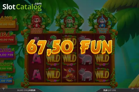 Οθόνη3. 3 Cheeky Chimps Κουλοχέρης